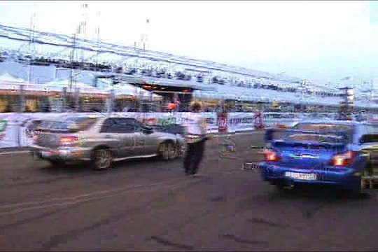 Subaru Impreza WRX STI Vs. Subaru Impreza WRX STI Drag Race
