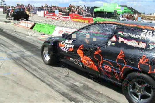 Honda Civic 2.0 Turbo Vs. Ford Fiesta RS Turbo Drag Race 2