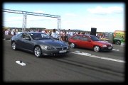 BMW 645 CSI Vs. Opel Corsa GSI Drag Race