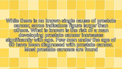 Prostate Cancer Symptoms and Detection