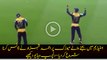 Ahmed Shahzad Dancing during Match against Karachi Kings PSL