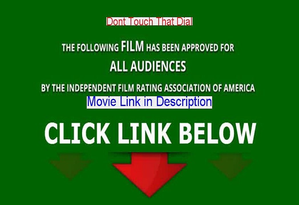 Watch Dont Touch That Dial Stream Online (2015)