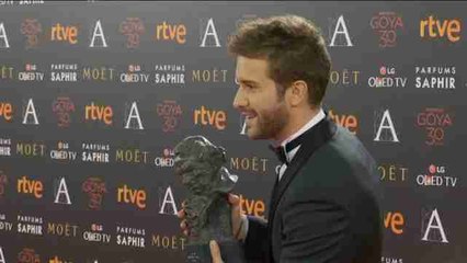 Pablo Alborán se lleva el primer Goya de ka noche por "Palmeras en la nieve"