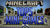 Minecraft PS3: Top 5 Mini - Games!