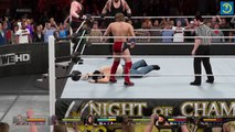 WWE RAW 2015 | Brothers Of Destruction & Daniel Bryan VS Wyatt Family | WWE 2K15