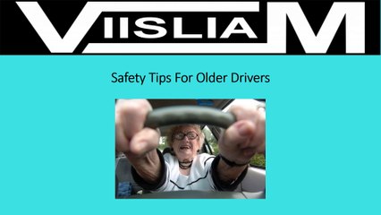 Safety Tips For Older Drivers