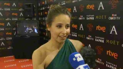 Irene Escolar, Goya a la actriz revelación por "Un otoño sin Berlín"