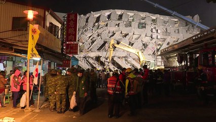 Séisme à Taïwan: le bilan s'alourdit