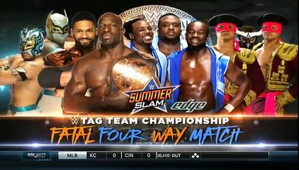 NEW DAY VS LOS MATADORES  SMACKDOWN, AUGUST 20, 2015