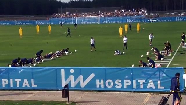 Fenerbahçe’de Nani ile Souza takımla çalıştı