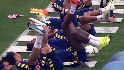 Fenerbahçe'nin yeni transferleri ilk antrenmanlarına çıktı