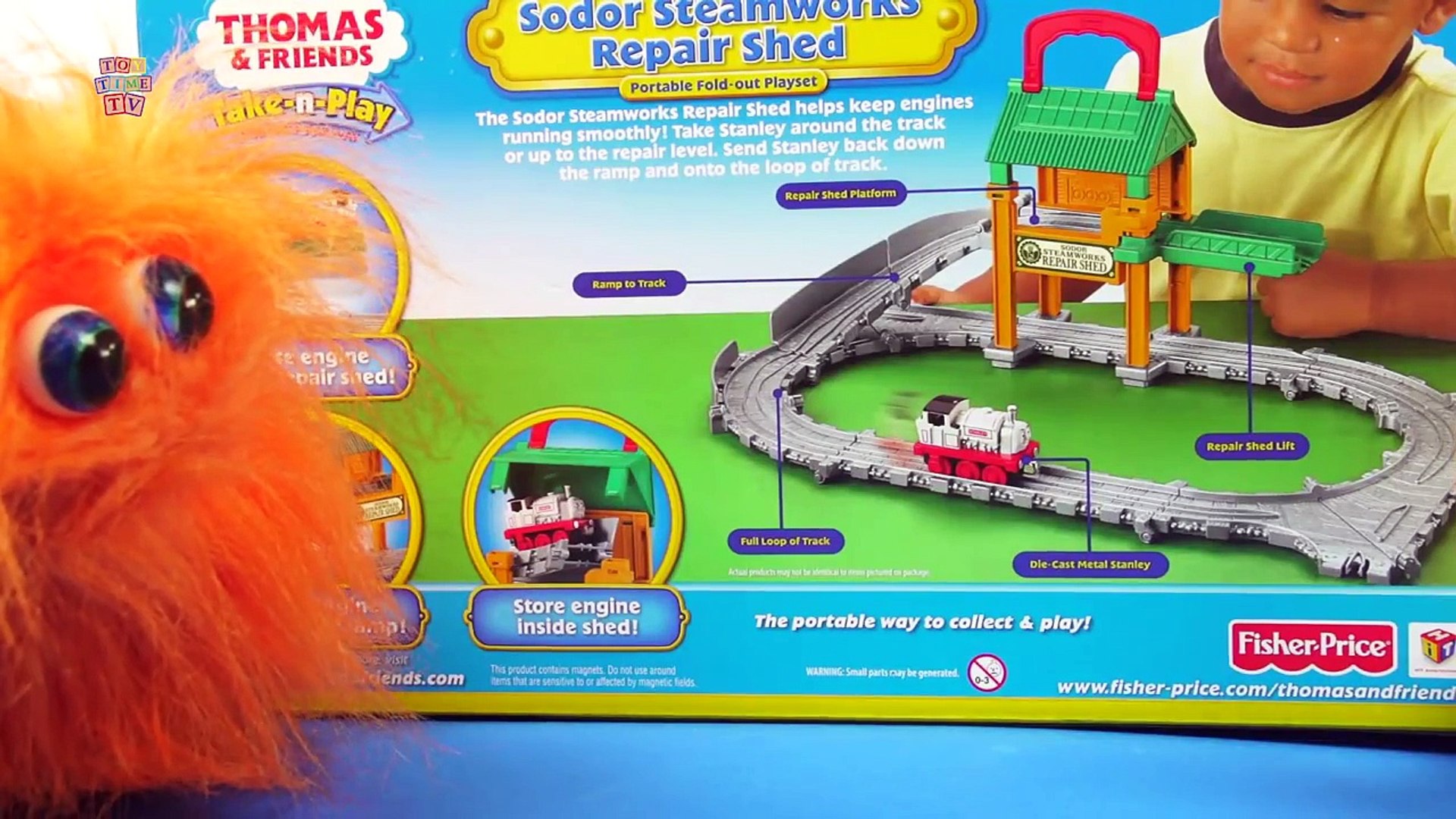 sodor steamworks repair shed