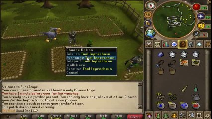 Before EOC Runescape Farming Walkthrough With Commentary 1