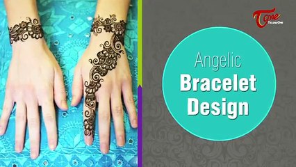 Angelic Bracelet Design | Mehandi Designs for Hands (World Music 720p)