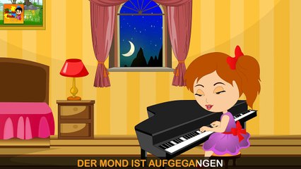 Der Mond ist aufgegangen | Kinderlieder deutsch