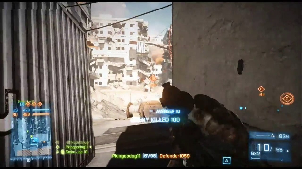 Mw3   How To Get A Quad Kill With A  Javalen  Inside Building & Sniper Triple KIll