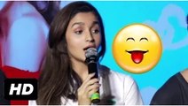 Alia Bhatt DUMP & FUNNY Reactions During 2015 Press Meets