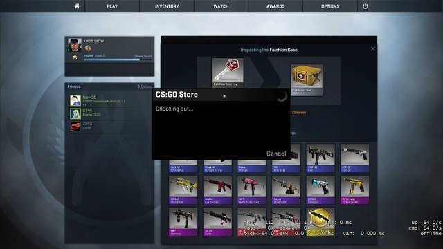 CSGO Case unboxing + Inventory Showcase!