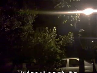 Tuulinen yö kaupunki, ääni tuulen ja kaupungin yöllä, rentouttava, uni, rauhallinen, zen
