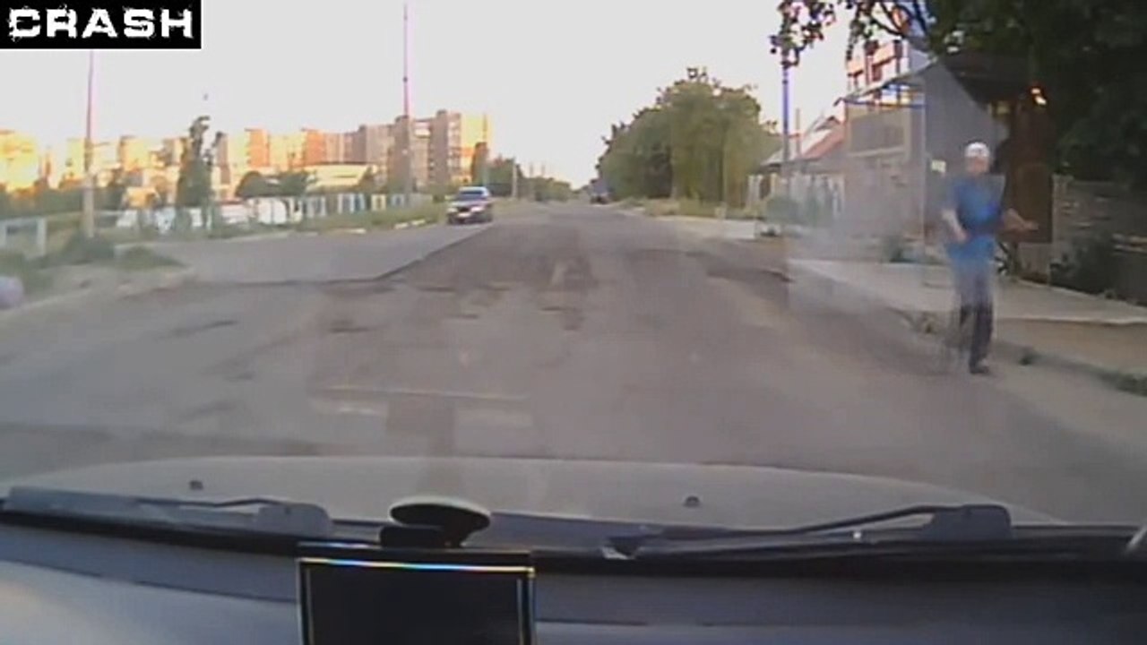 Amazing  Russian drunk people on the road compilation 2016 HD