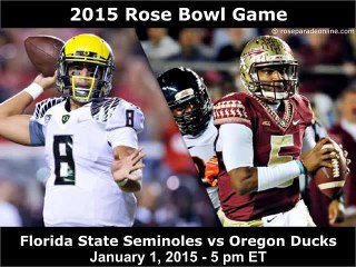 Rose Bowl Game 2015 - Florida State vs Oregon LIVE Stream