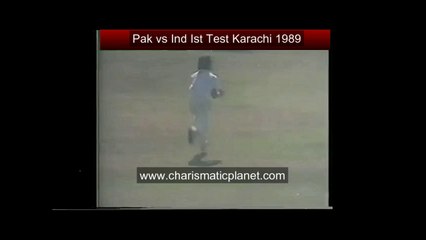 Imran Khan Magnificent Running Catch