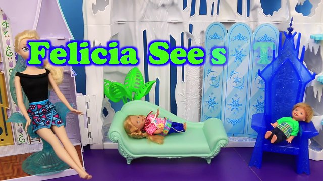 Elsas Frozen Kids Go To Barbie Eye Doctor For Glasses Part 2 DisneyCarToys Barbie Doctor