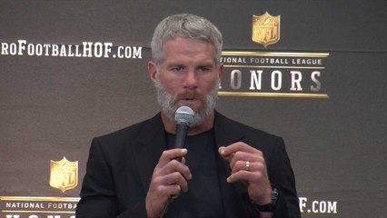 Brett Favre Talks Hall of Fame Honor