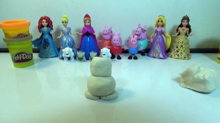 How to Make a Play-Doh Olaf the Snowman from Frozen by DisneyToyBox