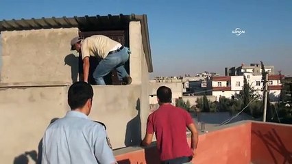 Akçakale’ye top mermisi düştü