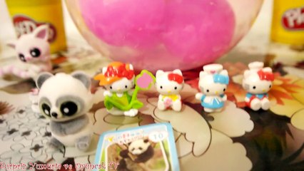 Hello Kitty Dev Sürpriz Yumurta Oyun Hamuru - Hello Kitty, MLP, LPS Oyuncakları