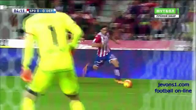 Футбол | Спортинг 1-1 Депортиво | Видео обзор голов | 07.02.2016