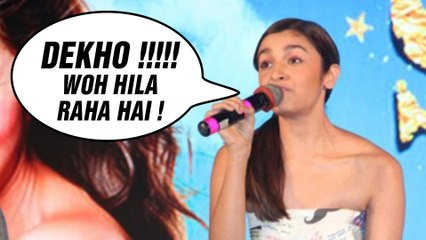 Alia Bhatt Talks About PENI$ In Public