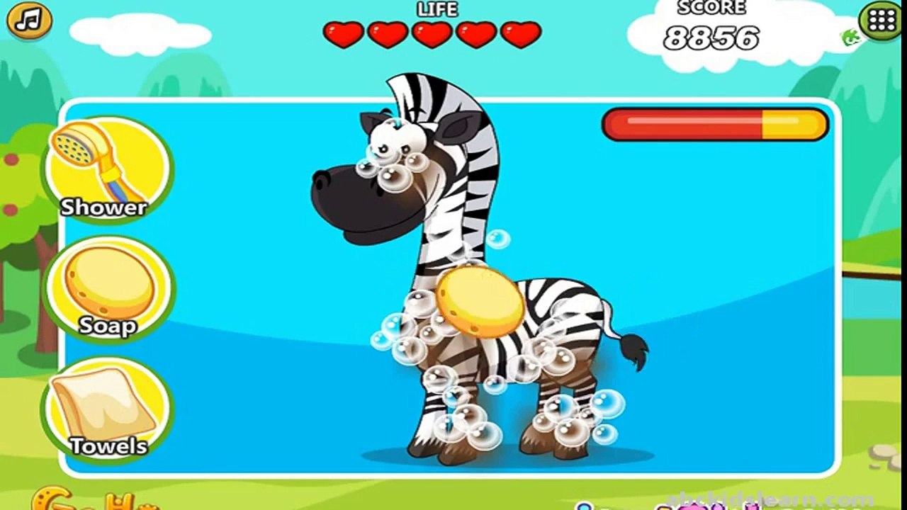 Children Games :Dora The Explorer - Dora Care Baby Zebra Educational Games