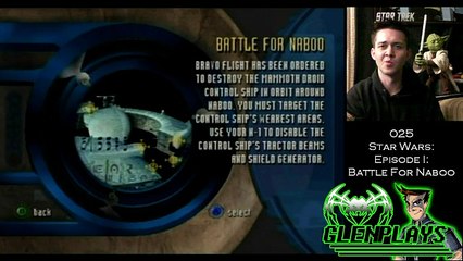 Glenplays:  Star Wars:  Episode I:  Battle For Naboo (Nintendo 64)