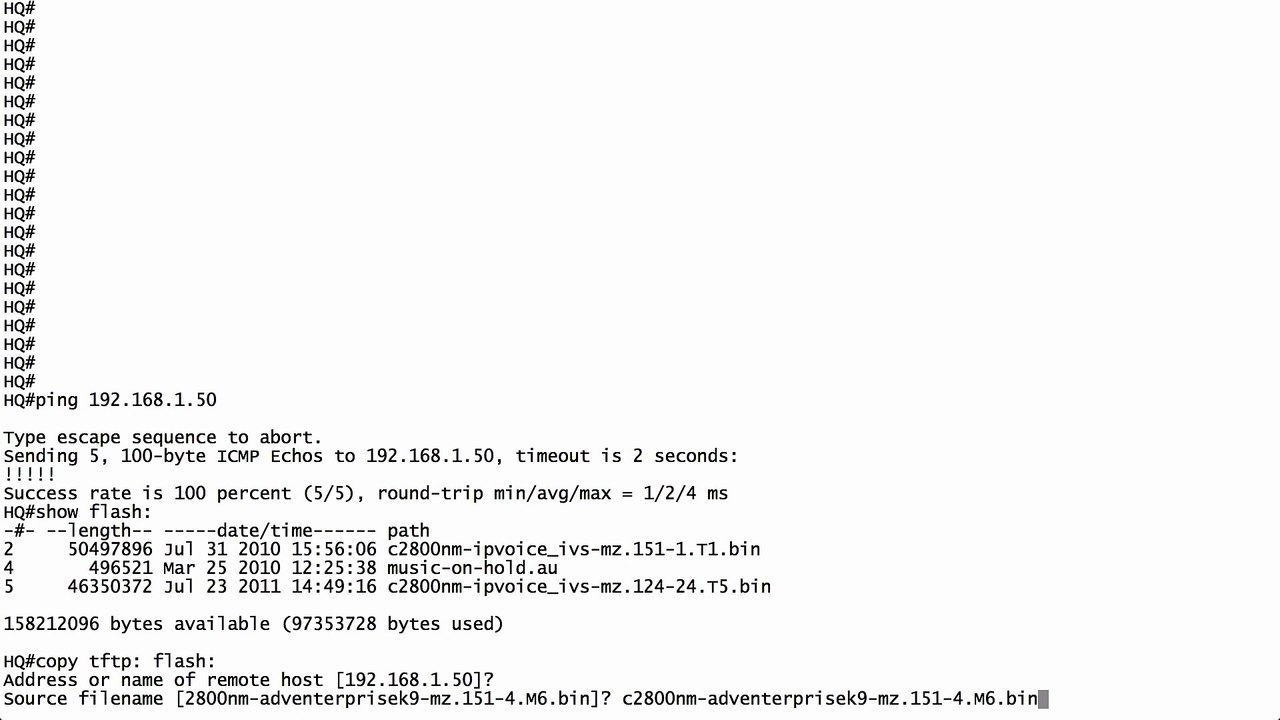 291.Lesson 4 Cisco IOS Images