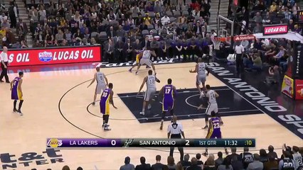 Los Angeles Lakers vs San Antonio Spurs