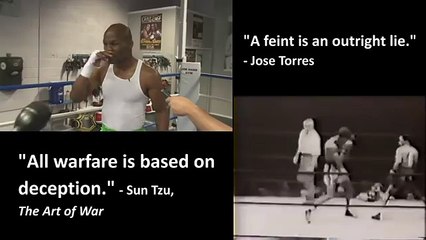 Boxing  Short Studies ~ The Art of Feinting