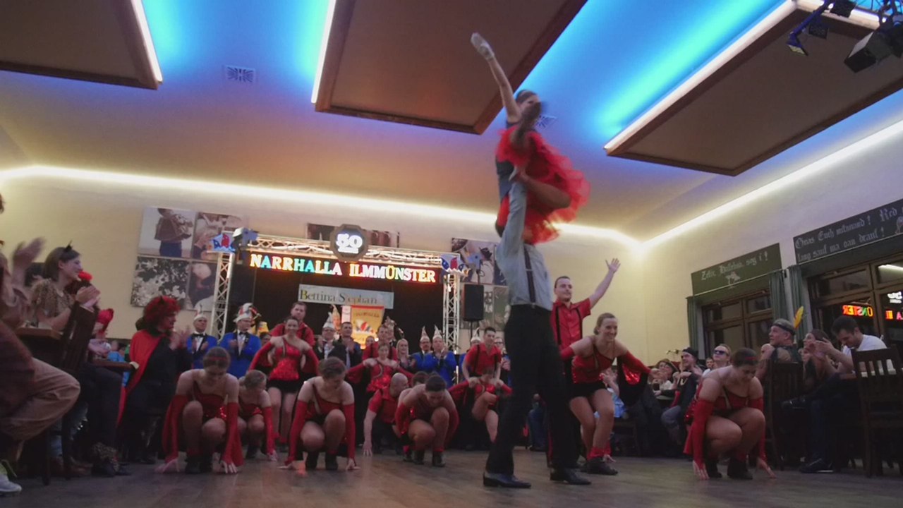 Narrhalla Ilmmünster Schäfflerball 2016 SHOW