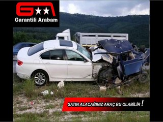 inanılmaz araba kazaları 2.el oto ekspertiz