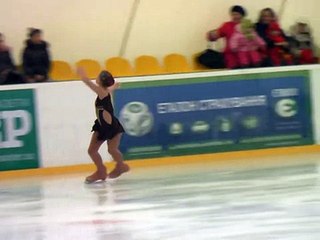 Жильченкова Алина КП.avi фигурное катание
