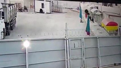 Kobani'deki patlama anının yeni görüntüleri