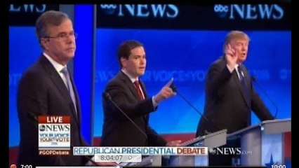 Donald Trump tells Jeb Bush to hush and he does
