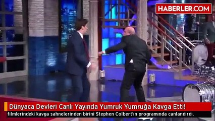 Dünya Devleri Canlı Yayında Yumruk Yumruğa Kavga Etti!