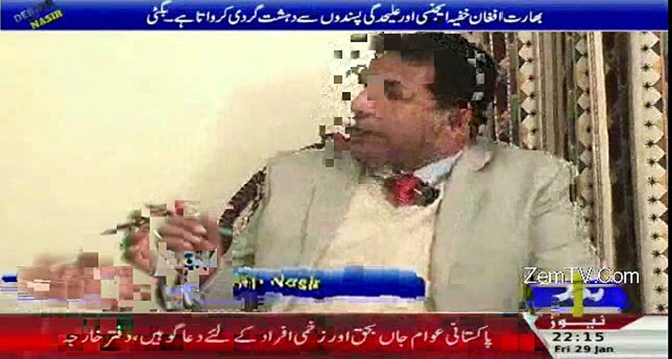 Kiu Log Taliban Ko Follow Karty hain...Nasir Ka Sarfraz Bughti Se Sawal