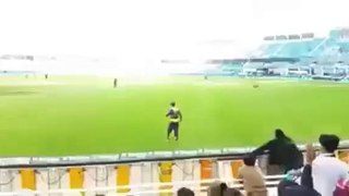 Ahmed Shehzad Dancing in Yesterday’s Live Match in PSL – Exclusive