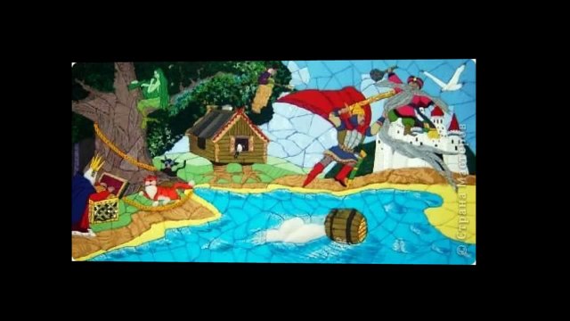 У Лукоморья дуб зеленый Мультфильм сказка У лукоморья дуб зеленый Золотая цепь на дубе 2014