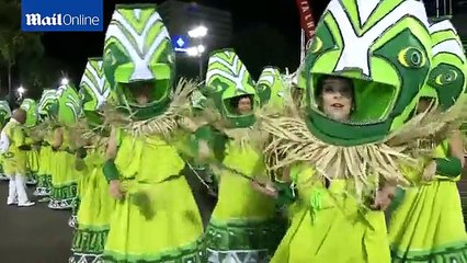 Rio's official Carnival parades kick off at the Sambadrome