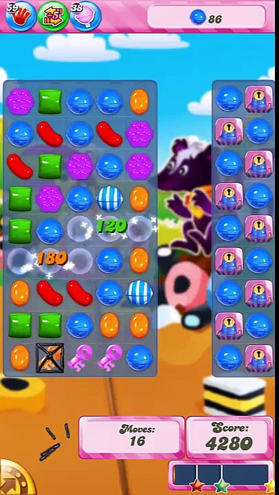 Candy Crush Saga Level 1365 No Booster