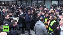 Manifestation de Pegida à Calais : «dictature», arrestations, gaz lacrymogène
